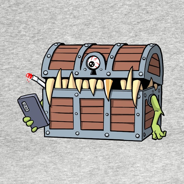 Mimic Chest with Phone by Angel Robot